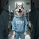 Yellow chick and the husky are playing dalgona game. #funny #cute#animals #dalgona #shorts