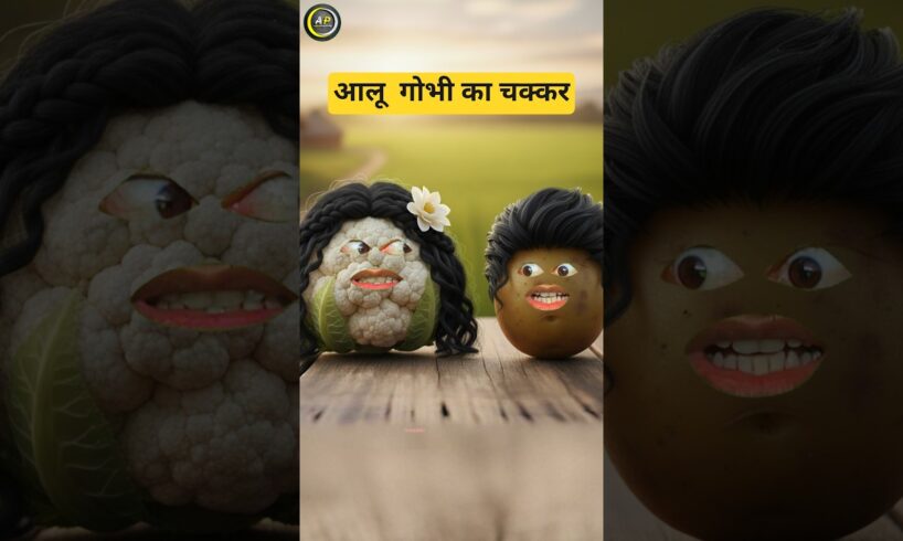 आलू  गोभी का चक्कर 🤣🤣 #funny #thetharpuns #aalupyajjoke #comedy@thethar_puns