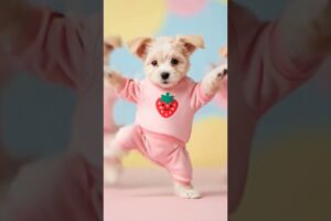 🎉Cute Puppies Dancing Like a Pro 😍 | Funniest Puppies Dance Video Ever🥳 #shorts #trending #viral #ai