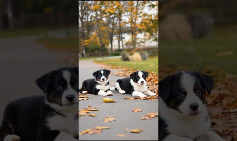 Cute Puppies Funny Playing Video #puppy #cute #dog #pets #funny #viral #shorts