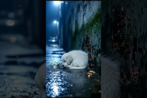 A Kind Man Rescues an Abandoned Golden Retriever Puppy #animalrescue #dog #puppy #goldenretriever