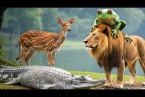 Animals Playing Story Lion Magarmachchh and deer Elephants Switzerland