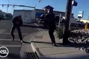 BODY CAM: Man dies after throwing rock at Salt Lake City officers