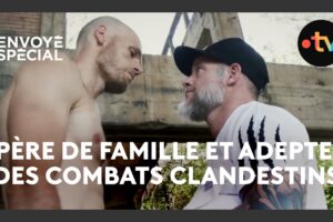 Ce père de famille risque sa vie dans un combat clandestin – Envoyé Spécial