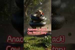Cow Crying for Help… Forest Team’s Brave Rescue | 3D Emotional Story💔✨ #shorts #cow #ai #shortvideo