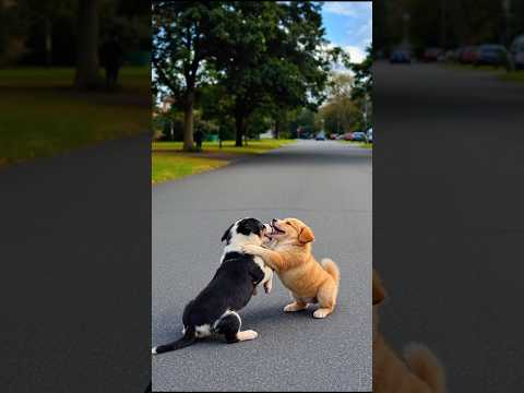 Cute Puppies Doing Fun Video #puppy #dog #funny #shorts