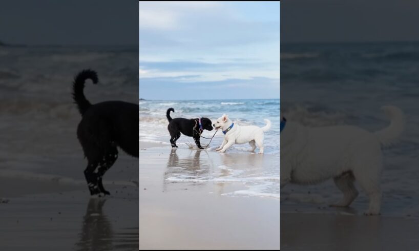 Cute Puppies Funny Playing Video #puppy #cute #dog #pets #funny #viral #shorts