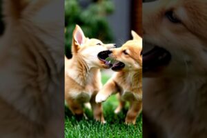 Cute Puppies Playing Funny Video #puppy​ #cute​ #dog​ #trending​ #viral​ #shorts​