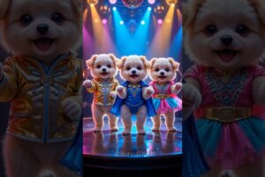 Cute puppies Crazy Dance | #funnyvideo #cutepuppy #viralshorts #dogshorts