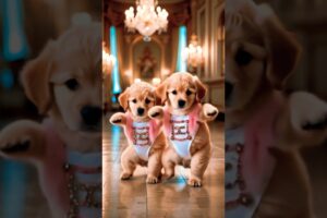 Cutest Puppies Dance #cute #shorts