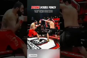 Double Punch Boxing Combo #boxing #martialarts #viral #shorts