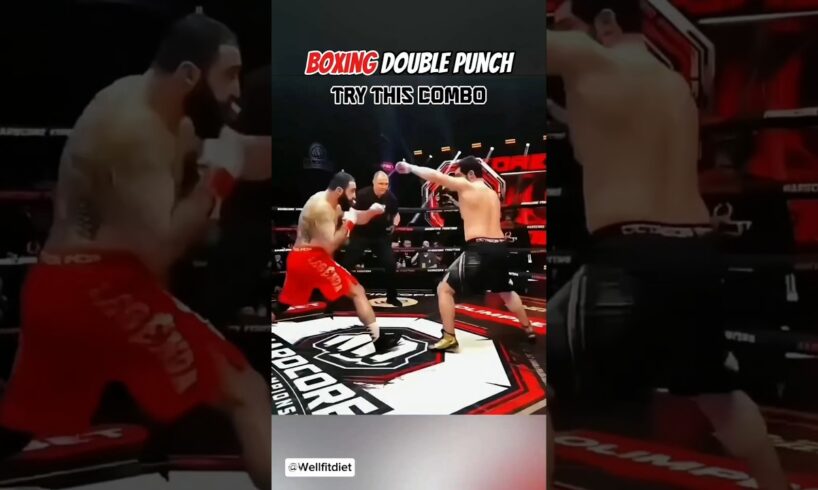Double Punch Boxing Combo #boxing #martialarts #viral #shorts