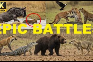 Epic Animal Battles: When the Prey Fights Back! #AnimalFights #ClashOfTitans #EpicBattles