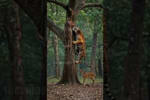 Fawn's Quick Thinking Saves Deer Mother From Poachers!  #rescue #miracle #animals