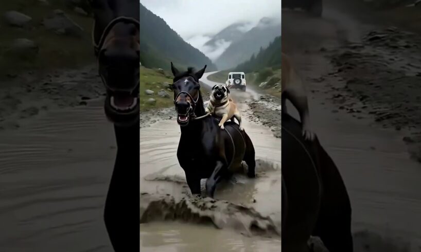 Fearless Girl Rescues Horse From a WItch | Animal Videos, Animal Rescue