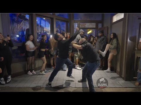 Fight brawl breaks out on 6th Street Austin TX 11-1-2025