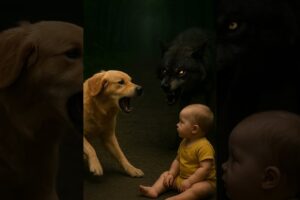 Golden Retriever Saves Baby from Wolf in Jungle | Heartwarming Rescue Story