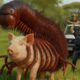 Heroic Rescue Team Saves Greedy Mother Pig from Giant Millipede Attack