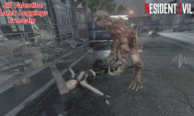 Jill Valentine (Latex Leggings) Freecam リョナ Resident Evil 3 Remake
