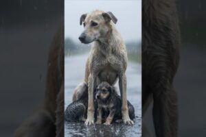 Kind Old Man Saves Abandoned Dog Family #animalrescue #dog #puppy