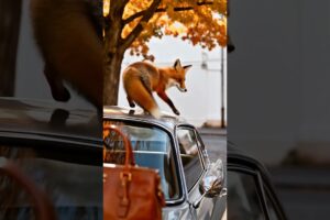 Kit Fox Saves Kind Lady From Accident Disaster #animal #rescue #wildlife