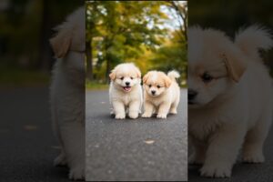 Little Cute Puppies Adorable Video #puppy #cute #pets #dog #viral #shorts