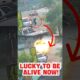 “Lucky to Be Alive!”  Heart-Stopping Near-Death Moments Caught on Cam-#shorts #shockerz