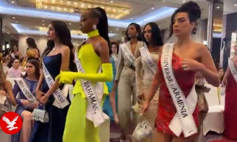 Miss Universe contestants walk out after Mexico ‘humiliated’ by official