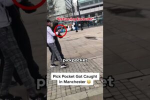 Pickpocket gets instant karma #shorts