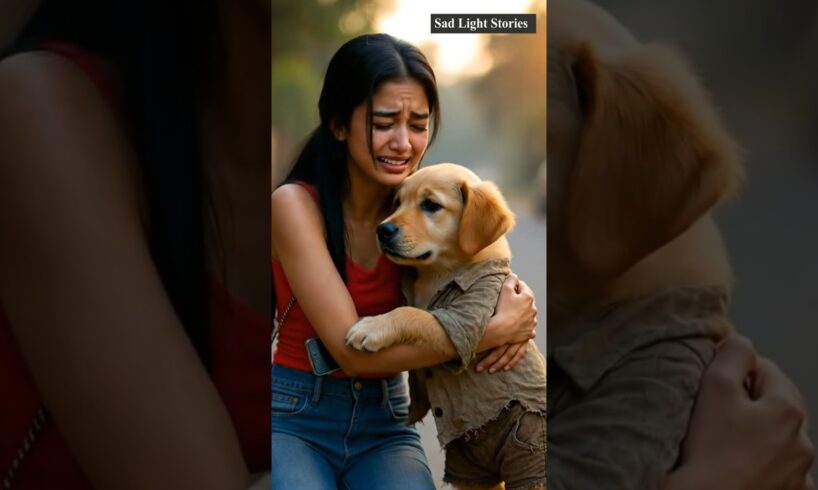 “Poor Shepherd Puppy… Big Heart ❤️ He Saved Her Life!” #shorts #Youtubeshorts #explore #shortsfeed