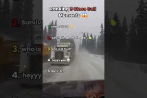 Ranking top 5 close calls 😱