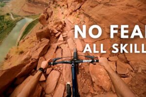 Riding insane lines that most people would not even walk