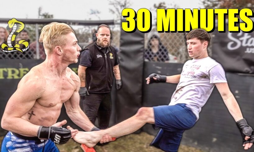 STREETBEEFS | 30 Minute Fight Frenzy - Stoppages, Brawls & More!!
