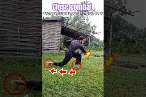 “Street Fight Muay Thai Elbow Combo! 💥 Close-Range KO” #elbowstrike #muaythai #martialarts