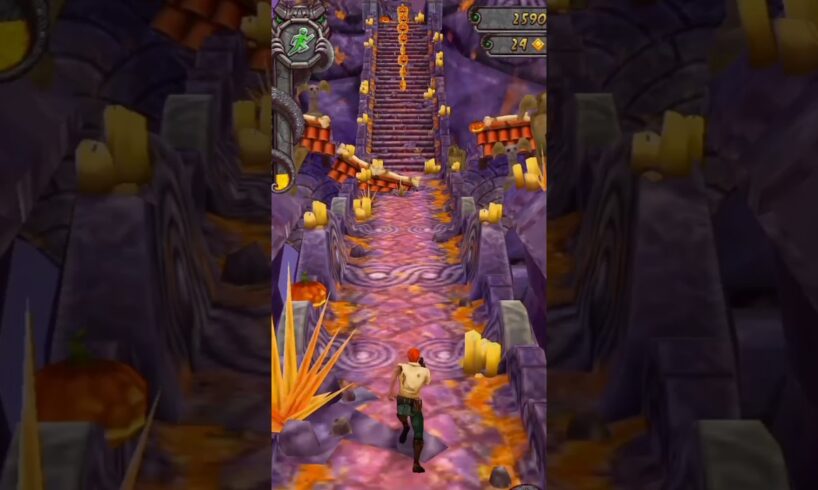 Temple Run But I Can’t Stop Running 😱🔥 #shorts #templerun