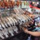 Thai Street Food - Pla Pao (Roasted Fish) at Central World Street Food Stalls in Bangkok!