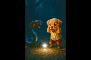 Three cute puppies get the Nagamani again 🌟😱