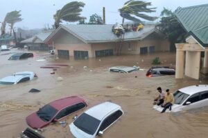 Tragedy in the Philippines! Cebu is sinking, Typhoon Tino causes rivers to overflow