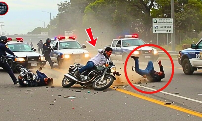 Ultimate Police Chase Compilation 2025: Extreme PIT Maneuvers, Stolen Cars & High-Speed Crashes #1