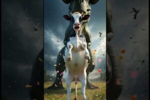 animal rescue|animals rescue videos| golden retriever rescue cow|#englishshorts#animalrescue#shorts