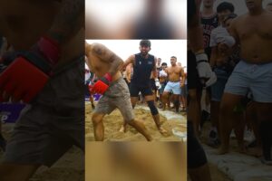 АЗЕР БОРЕЦ против МУЖИКА со Стройки !!!! #стрелка