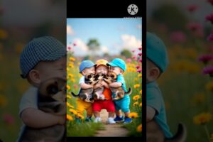 💖4️⃣ Chubby Babies & Cute Puppies Moment