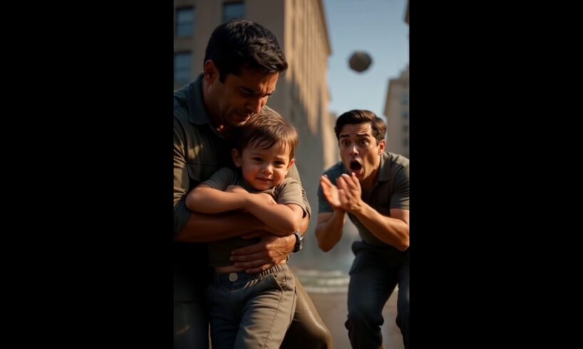 A Kid Rescue by Young Man, #trending #shortsfeed, #shorts, #viral, #shortsvideo