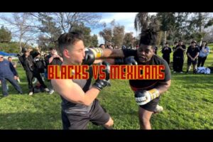 Blacks VS Mexicans North Hollywood Friendly Fades FCM #14