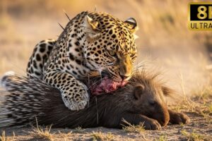 Cheetah vs Porcupine: The One-Second Mistake That Costs Everything | Animal Fights