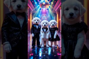 Cute Puppies Crazy Dance💃😆| #funnyanimals #cutepuppy #dogshorts #funnyvideo #viraldance #571