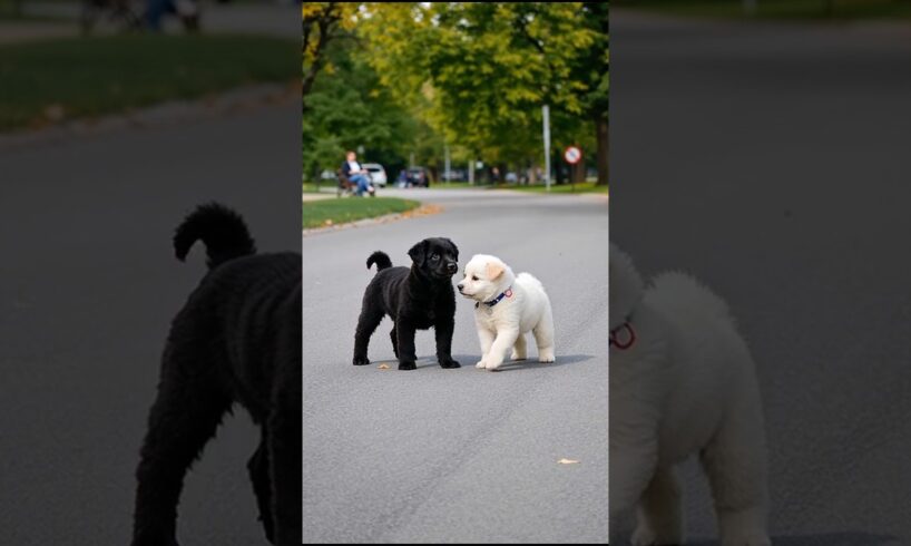 Cute Puppies Funny Playing Video #puppy #dog #funny #viral #shorts