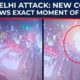 Delhi Blast: New CCTV Video Shows Exact Moment Of i20 Car Exploding Near Red Fort | NIA Probes Case