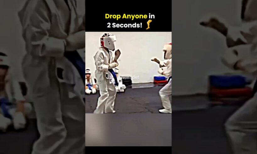 Drop Anyone with this karate sweep kick #martialarts #karate #viral #shorts