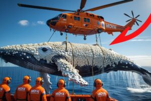 Emotional Ocean Rescue: Saving a Whale from the Threat of Barnacles